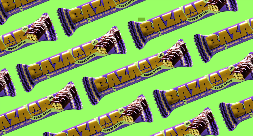 24 bars inner - Dubai style chocolate 40g